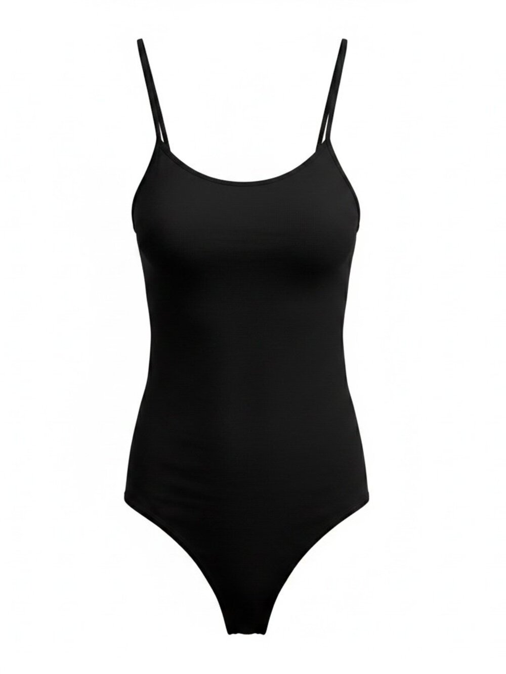 Weekend Soul Black Ribbed Bodysuit Size Medium